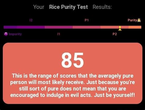 rice purity score|rice purity test scale.